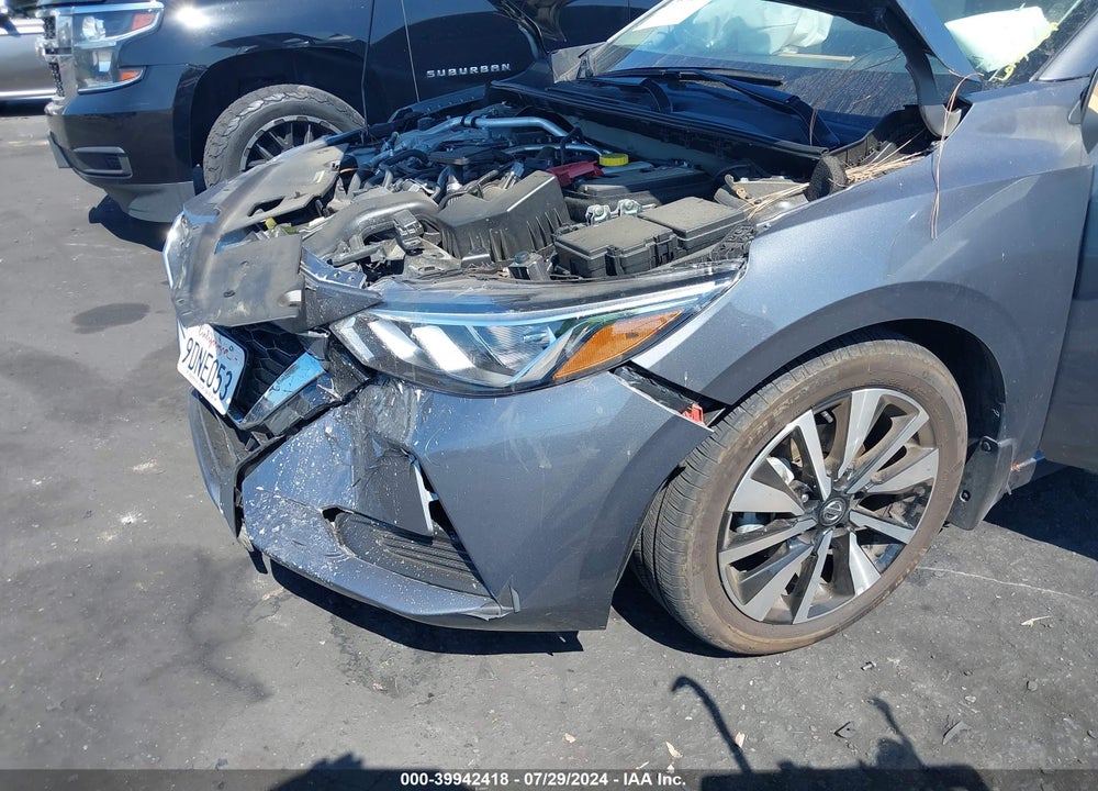 2022 NISSAN SENTRA SV XTRONIC CVT VIN: 3N1AB8CV7NY304401