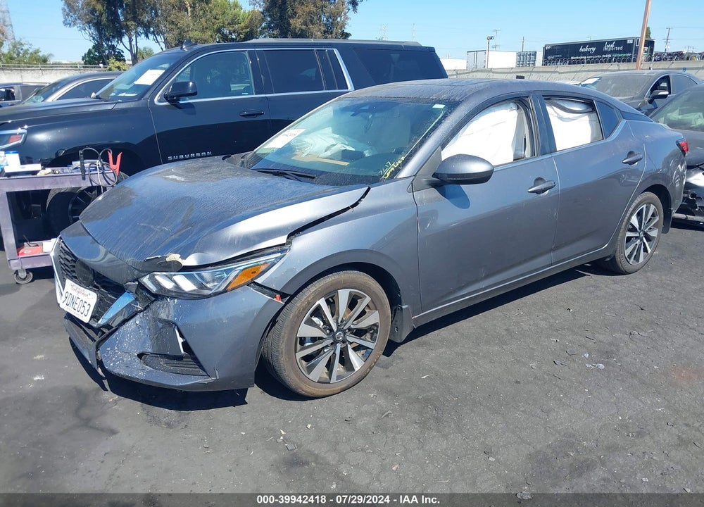 2022 NISSAN SENTRA SV XTRONIC CVT VIN: 3N1AB8CV7NY304401