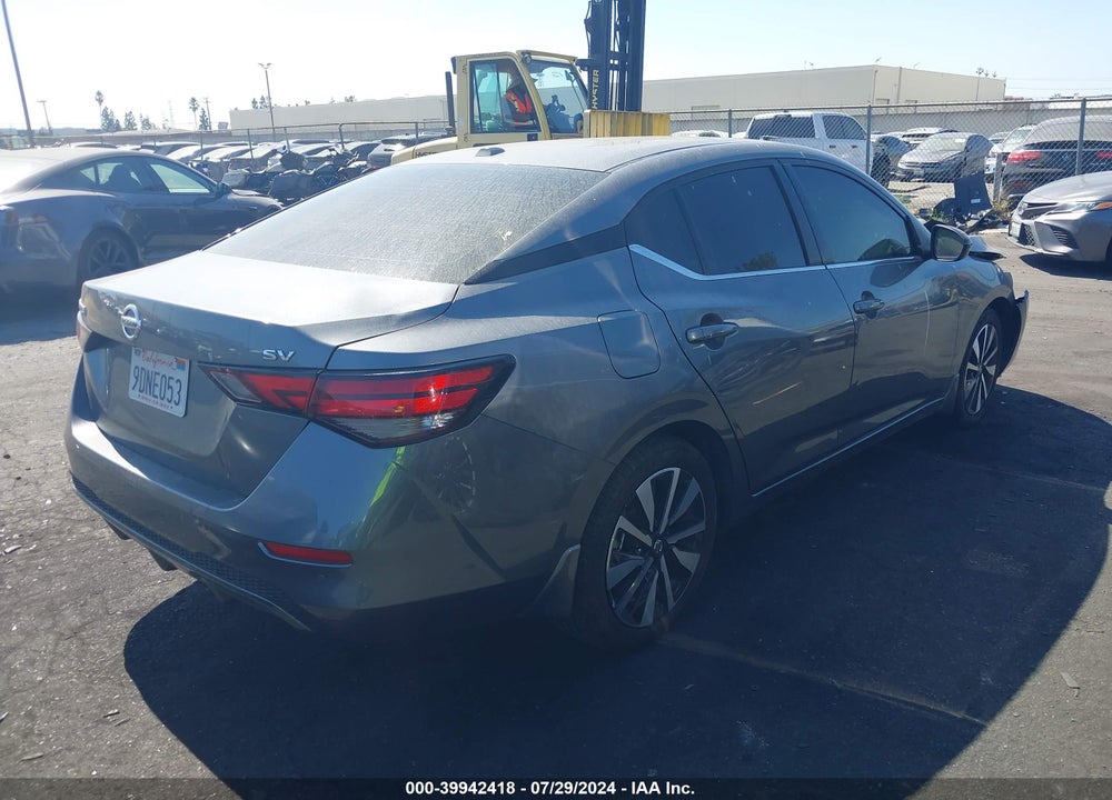 2022 NISSAN SENTRA SV XTRONIC CVT VIN: 3N1AB8CV7NY304401