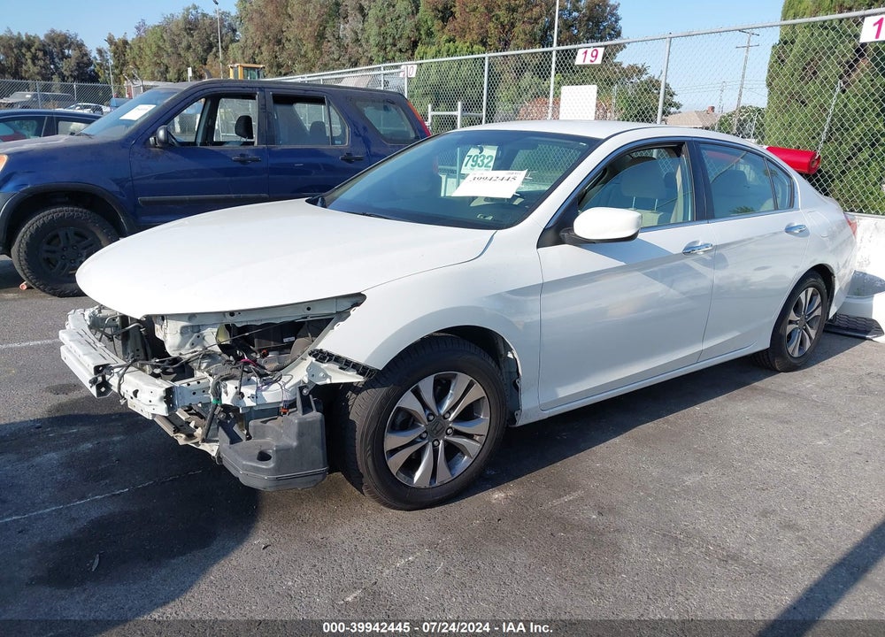 2013 HONDA ACCORD LX VIN: 1HGCR2F30DA161496
