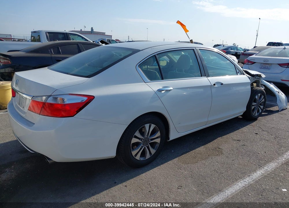 2013 HONDA ACCORD LX VIN: 1HGCR2F30DA161496