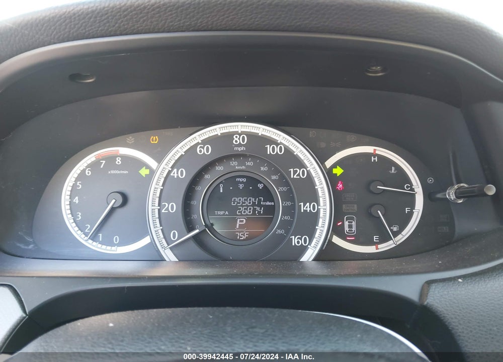 2013 HONDA ACCORD LX VIN: 1HGCR2F30DA161496