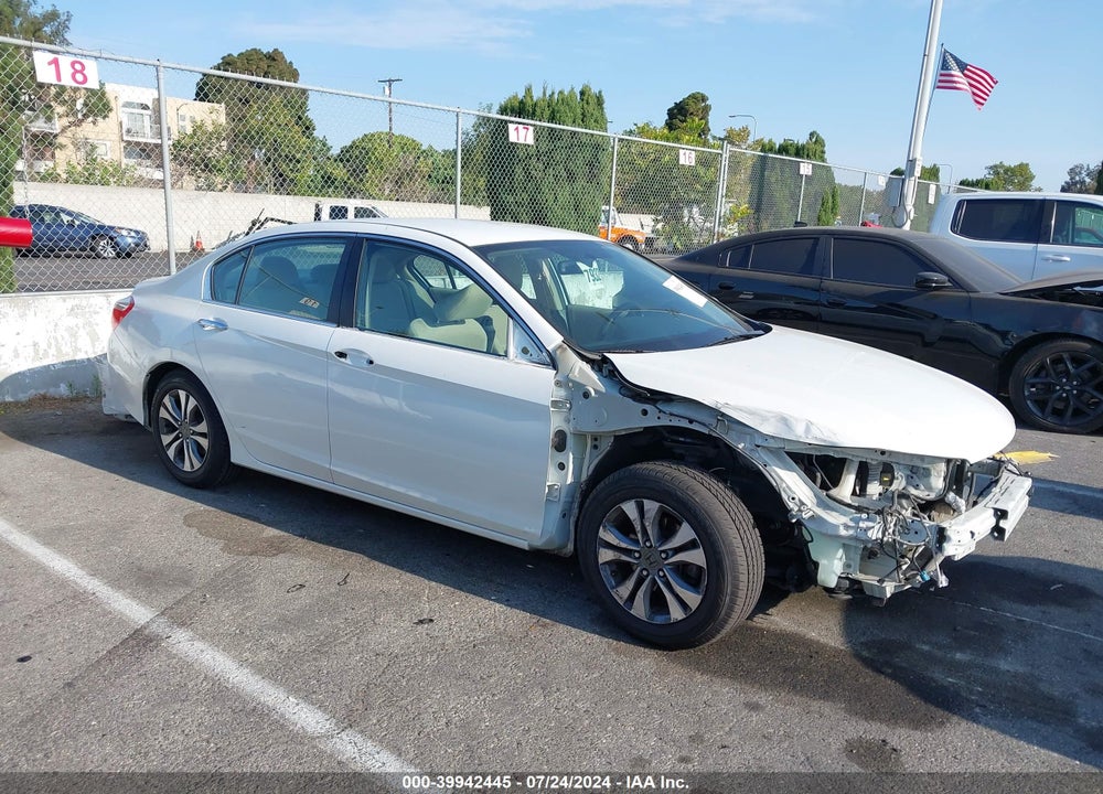 2013 HONDA ACCORD LX VIN: 1HGCR2F30DA161496