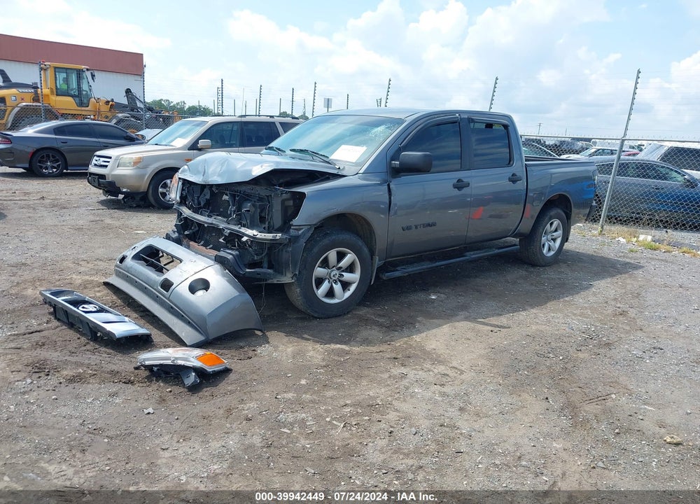 2015 NISSAN TITAN S VIN: 1N6BA0EK3FN511078