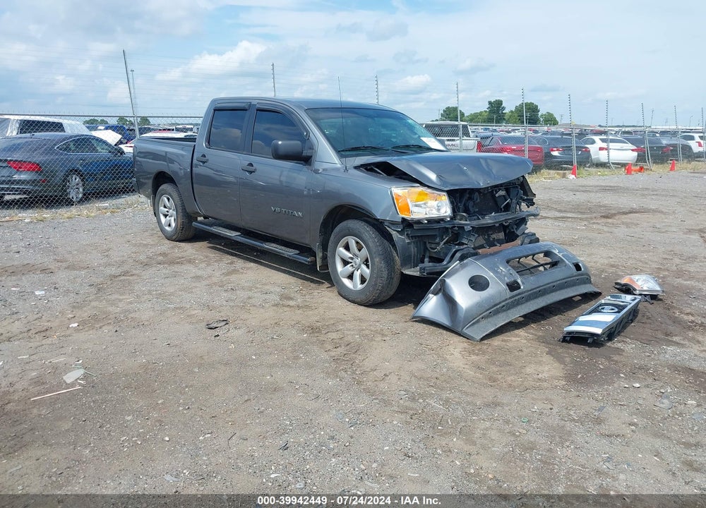 2015 NISSAN TITAN S VIN: 1N6BA0EK3FN511078