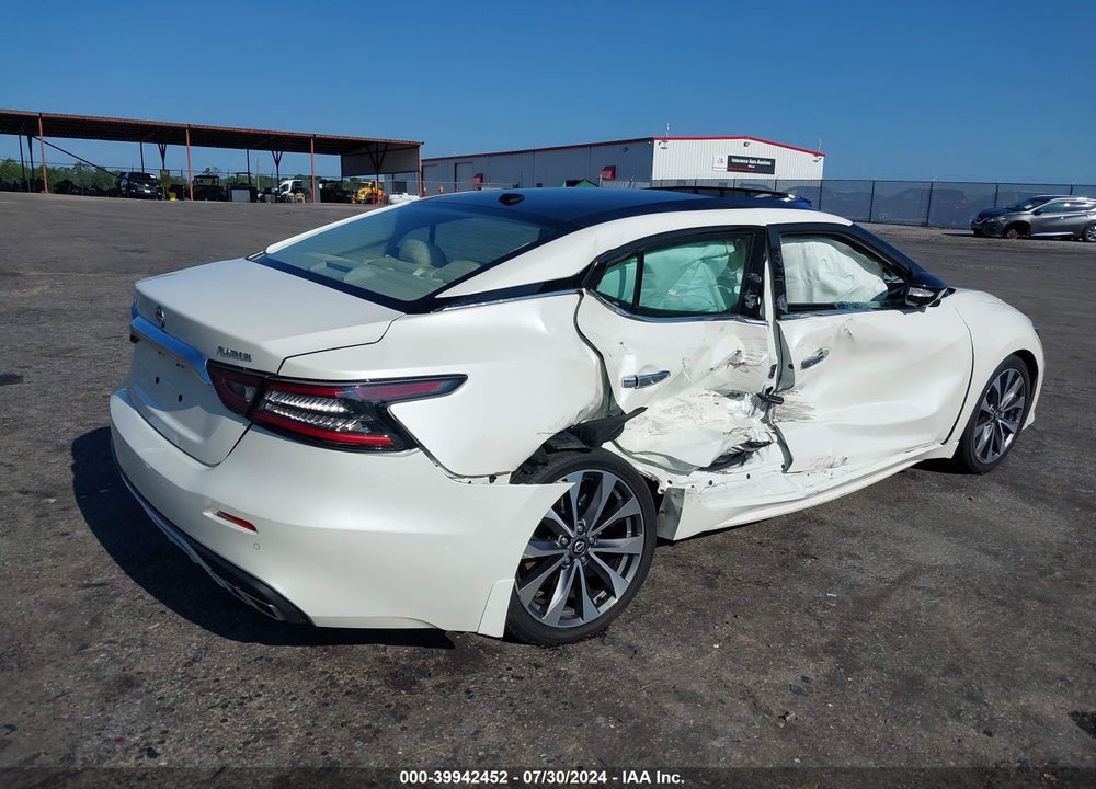 2023 NISSAN MAXIMA PLATINUM XTRONIC CVT VIN: 1N4AA6FV2PC507472