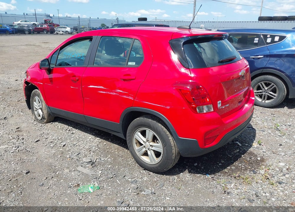 2020 CHEVROLET TRAX VIN: KL7CJNSB5LB348159