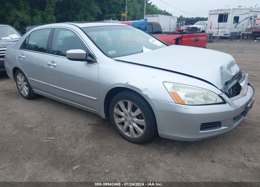 2006 HONDA ACCORD SDN EX-L V6 WITH NAVI VIN: 1HGCM66806A045512