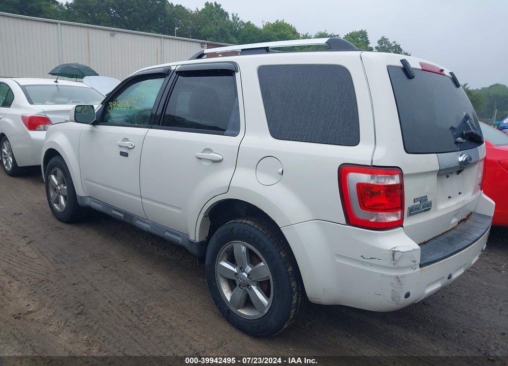 2011 FORD ESCAPE LIMITED VIN: 1FMCU9EG6BKA06478