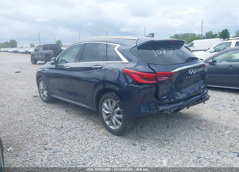 2021 INFINITI QX50 LUXE AWD VIN: 3PCAJ5BB3MF107550