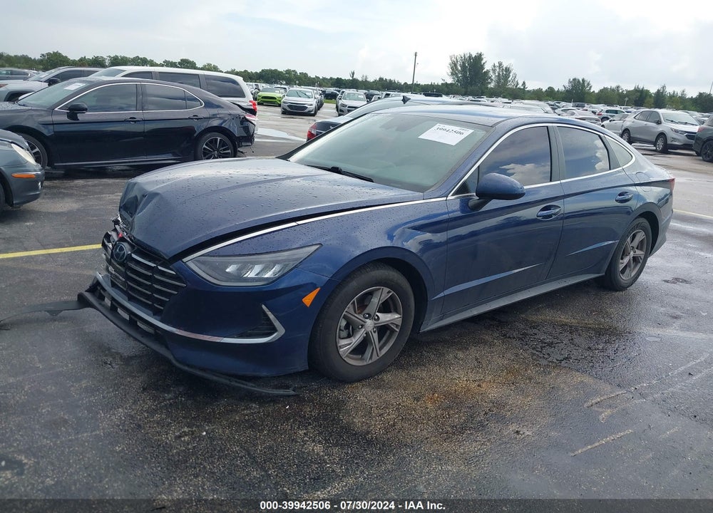 2021 HYUNDAI SONATA SE VIN: 5NPEG4JA4MH114687