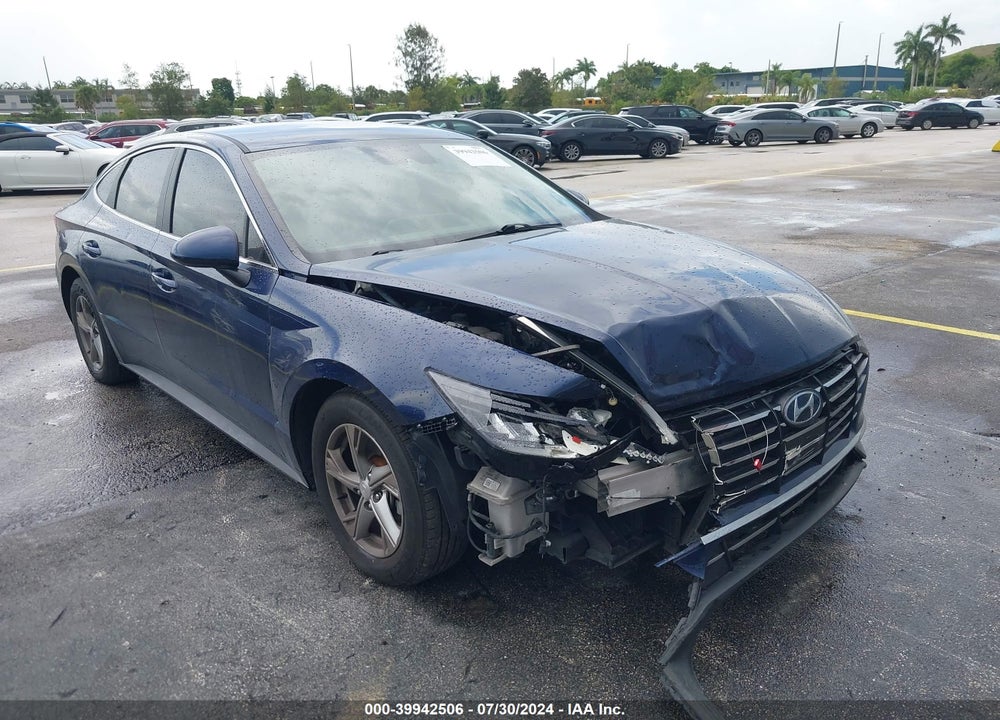 2021 HYUNDAI SONATA SE VIN: 5NPEG4JA4MH114687
