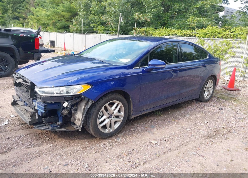 2016 FORD FUSION SE VIN: 1FA6P0H77G5105709
