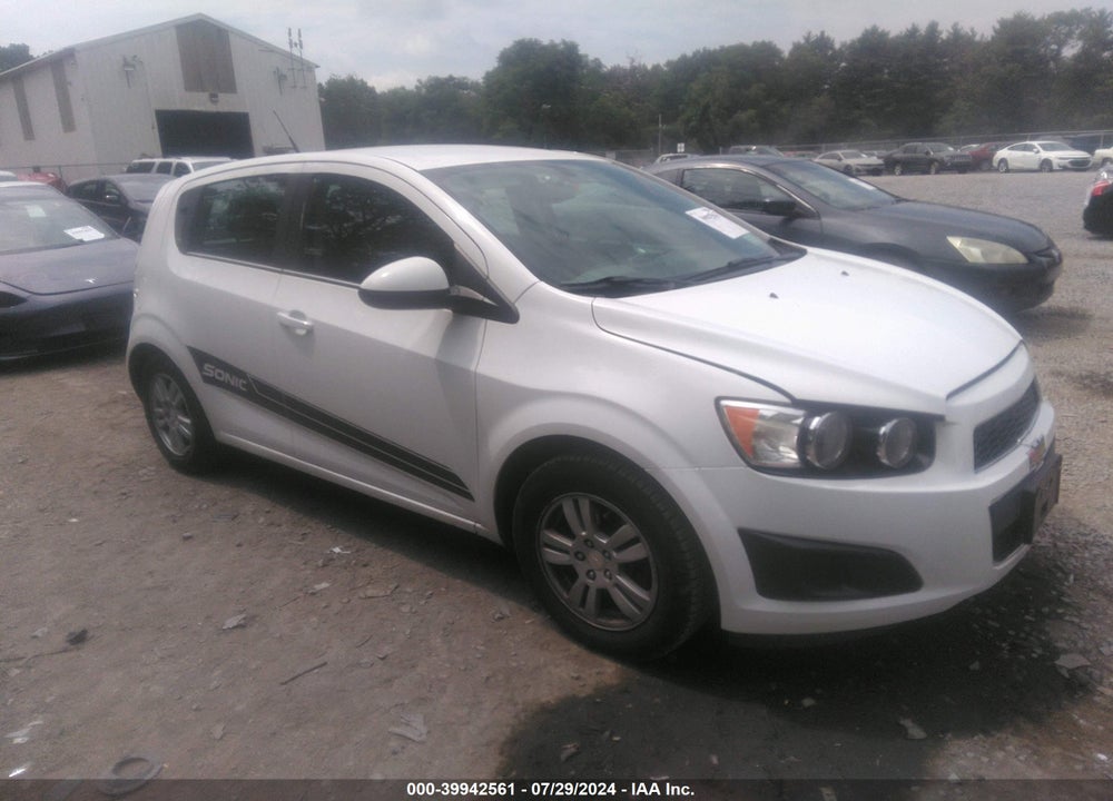 2014 CHEVROLET SONIC LT AUTO VIN: 1G1JC6SH3E4176826