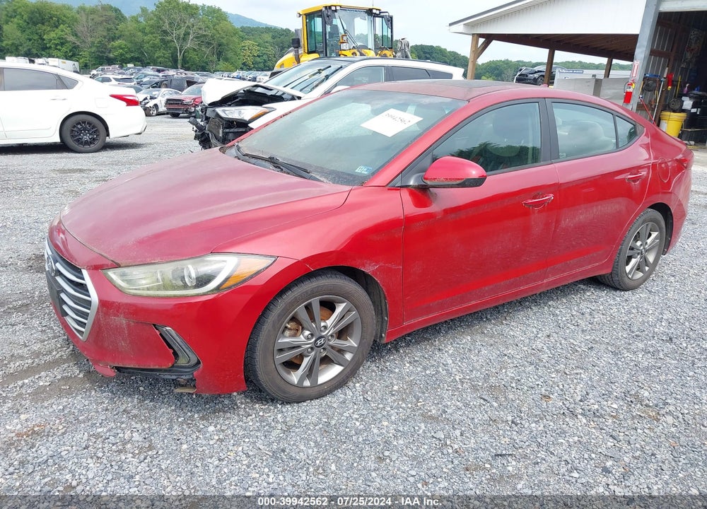 2017 HYUNDAI ELANTRA VALUE EDITION VIN: KMHD84LF6HU246360