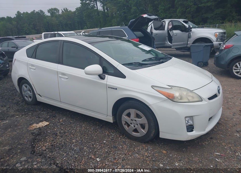 2011 TOYOTA PRIUS THREE VIN: JTDKN3DU5B0287086