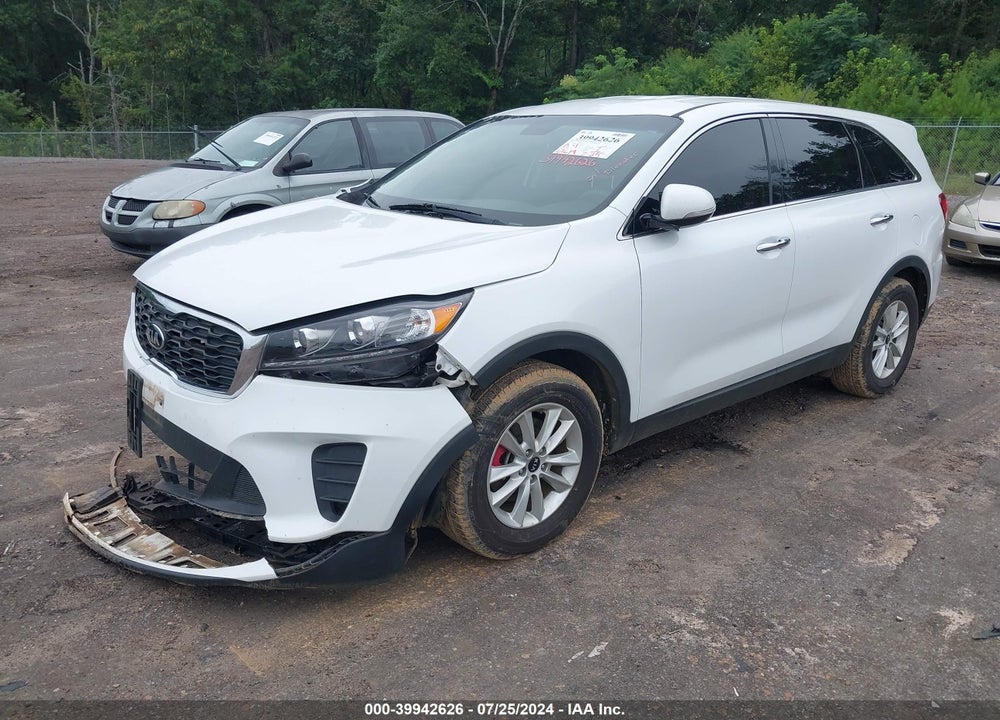 2020 KIA SORENTO 3.3L LX VIN: 5XYPG4A5XLG613804