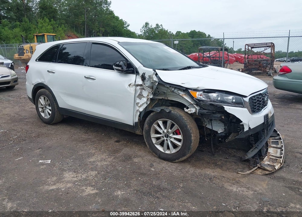 2020 KIA SORENTO 3.3L LX VIN: 5XYPG4A5XLG613804