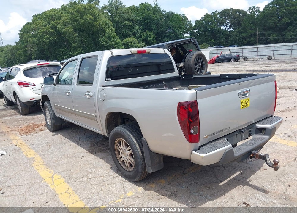 2012 CHEVROLET COLORADO 1LT VIN: 1GCHTCFE3C8126261