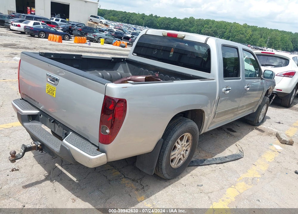 2012 CHEVROLET COLORADO 1LT VIN: 1GCHTCFE3C8126261
