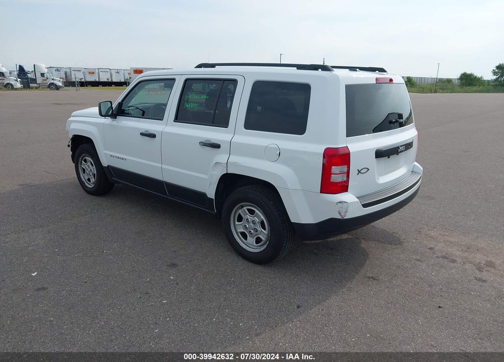 2016 JEEP PATRIOT SPORT VIN: 1C4NJPBA9GD719896