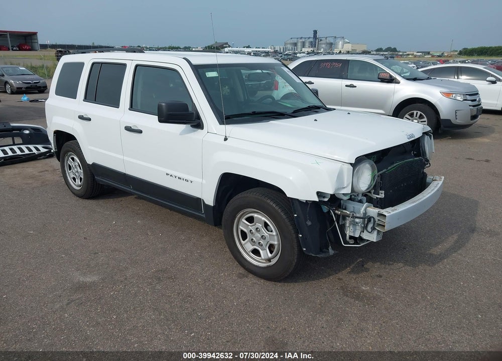 2016 JEEP PATRIOT SPORT VIN: 1C4NJPBA9GD719896