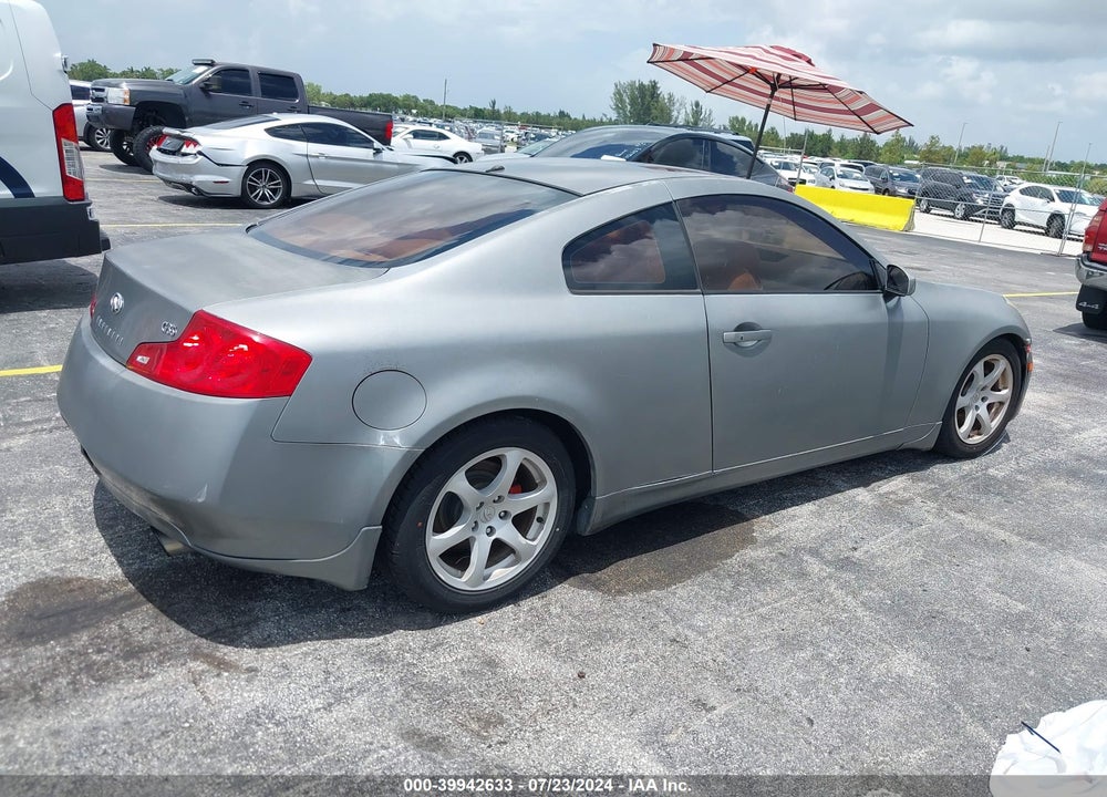 2006 INFINITI G35 VIN: JNKCV54EX6M714218