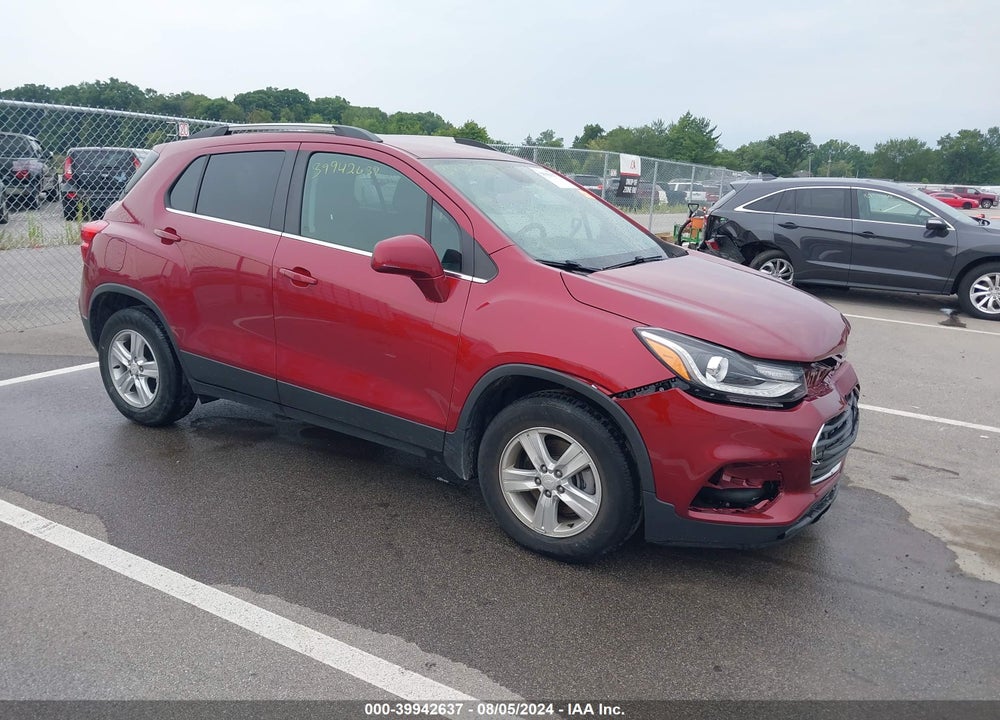 2019 CHEVROLET TRAX LT VIN: 3GNCJLSB2KL314577