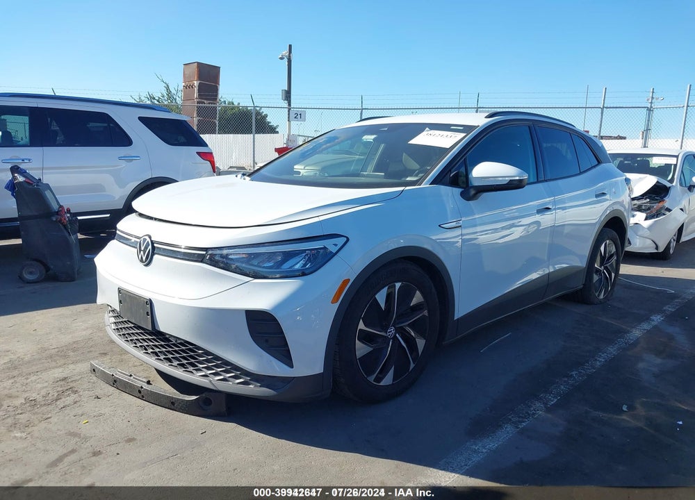 2022 VOLKSWAGEN ID.4 PRO VIN: WVGRMPE20NP061647