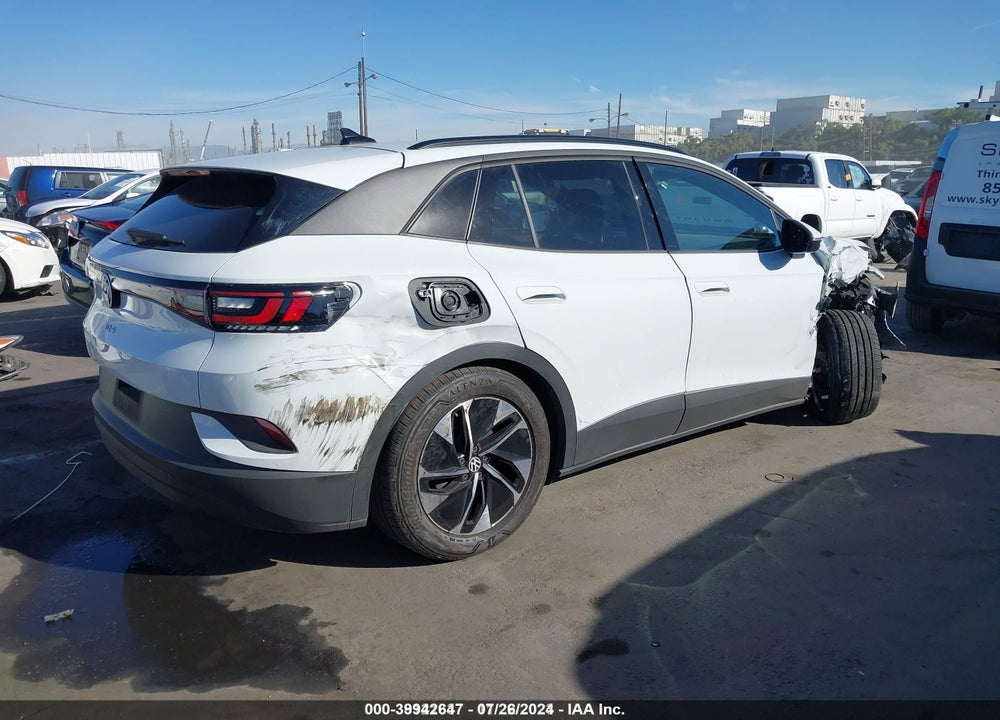 2022 VOLKSWAGEN ID.4 PRO VIN: WVGRMPE20NP061647
