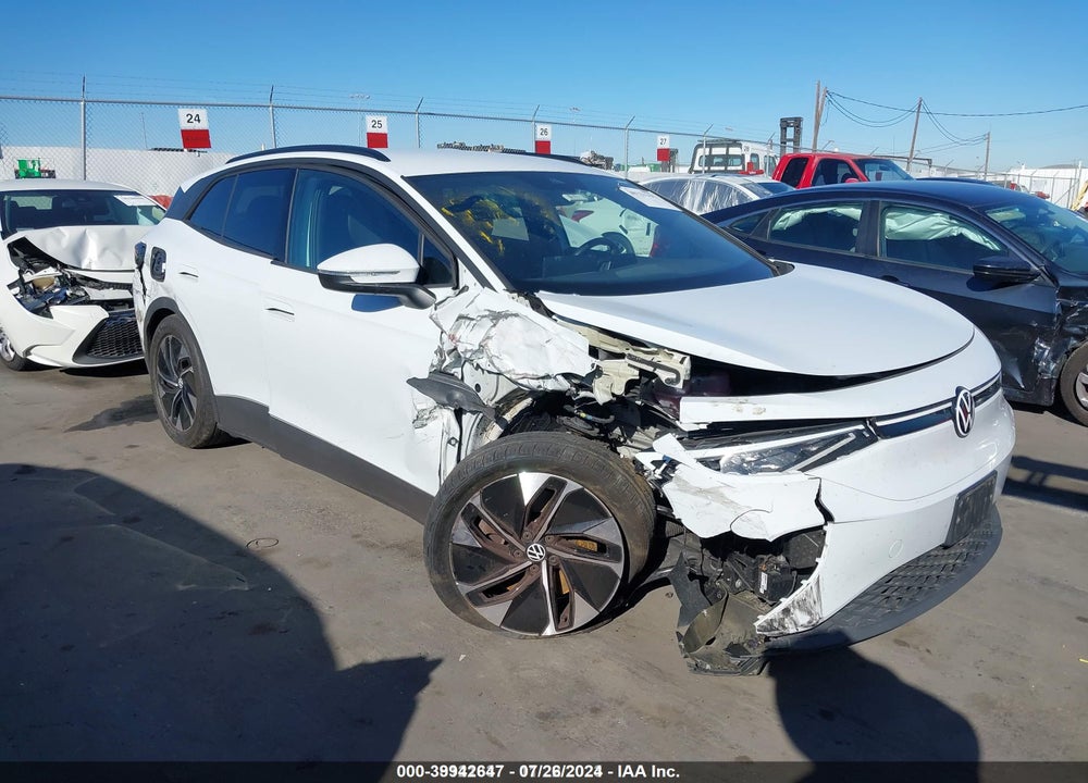 2022 VOLKSWAGEN ID.4 PRO VIN: WVGRMPE20NP061647