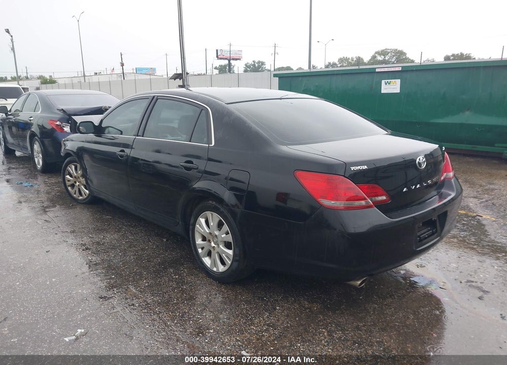 2008 TOYOTA AVALON XLS VIN: 4T1BK36B58U306107