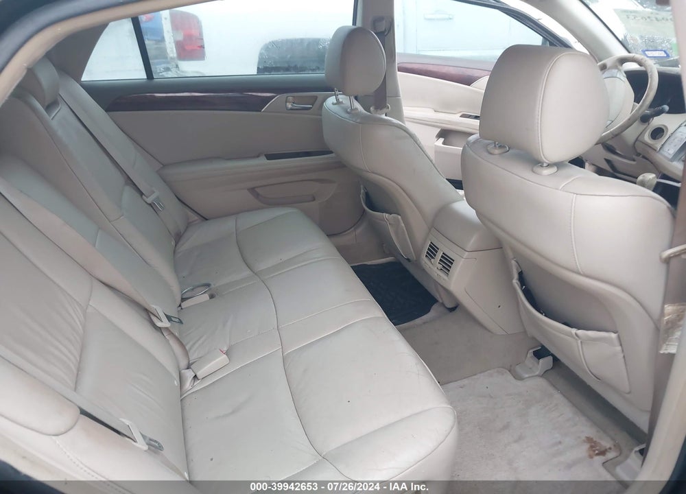 2008 TOYOTA AVALON XLS VIN: 4T1BK36B58U306107