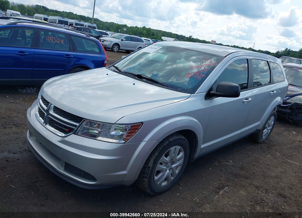 2014 DODGE JOURNEY AMERICAN VALUE PKG VIN: 3C4PDCABXET173166