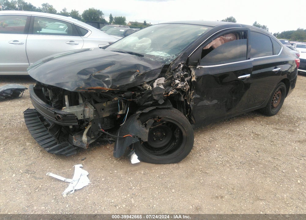 2016 NISSAN SENTRA S VIN: 3N1AB7AP6GY312362