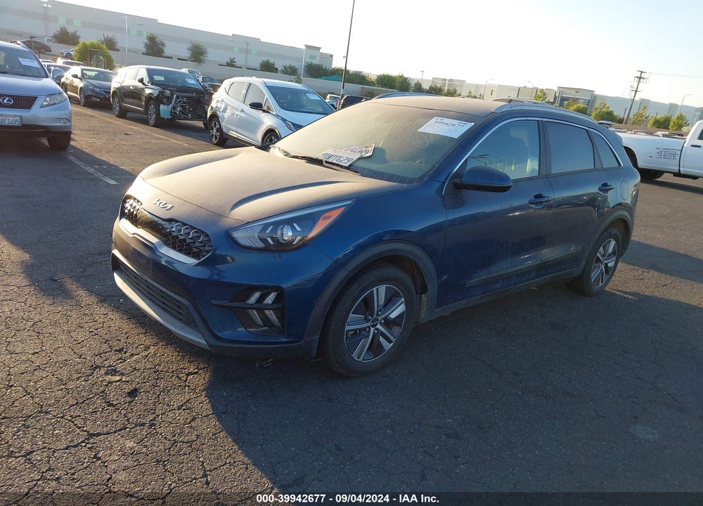 2022 KIA NIRO LXS VIN: KNDCB3LC8N5548272
