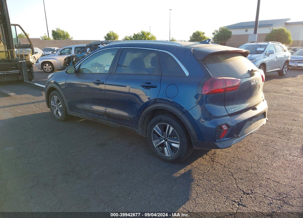 2022 KIA NIRO LXS VIN: KNDCB3LC8N5548272