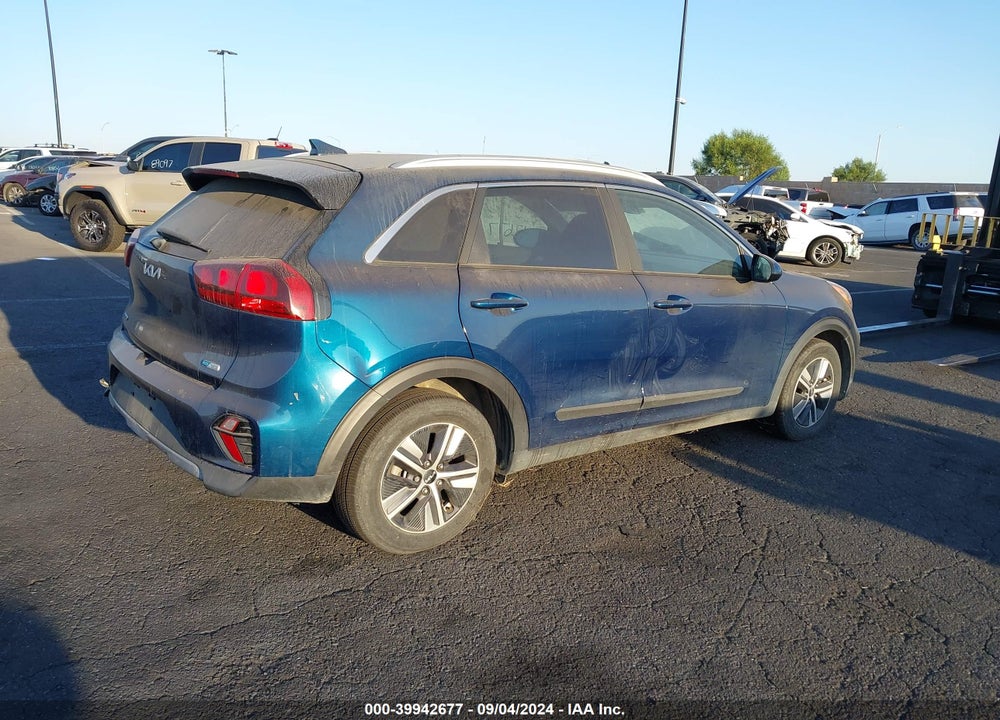 2022 KIA NIRO LXS VIN: KNDCB3LC8N5548272