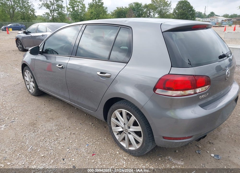 2011 VOLKSWAGEN GOLF 2.5L 4-DOOR VIN: WVWDB7AJ2BW126047