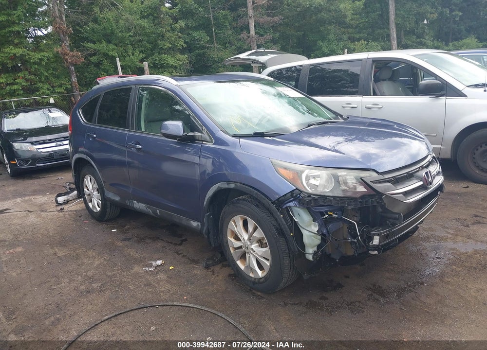 2014 HONDA CR-V EX-L VIN: 2HKRM4H74EH655910