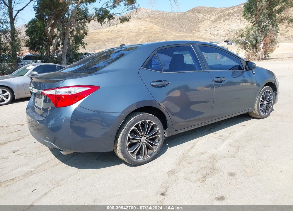 2014 TOYOTA COROLLA S PLUS VIN: 5YFBURHE5EP046907