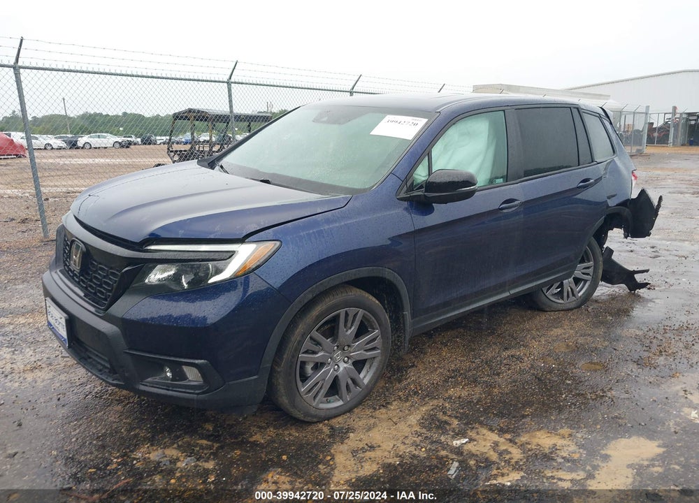 2021 HONDA PASSPORT AWD EX-L VIN: 5FNYF8H52MB041236