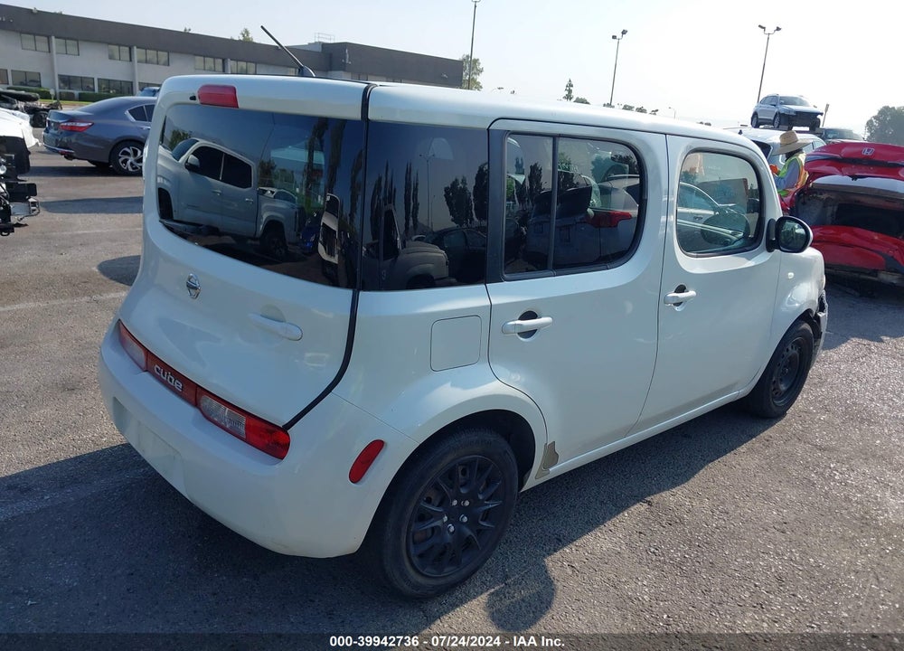 2009 NISSAN CUBE 1.8S VIN: JN8AZ28R59T128677
