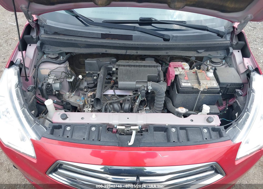 2019 MITSUBISHI MIRAGE G4 ES VIN: ML32F3FJ9KHF00757