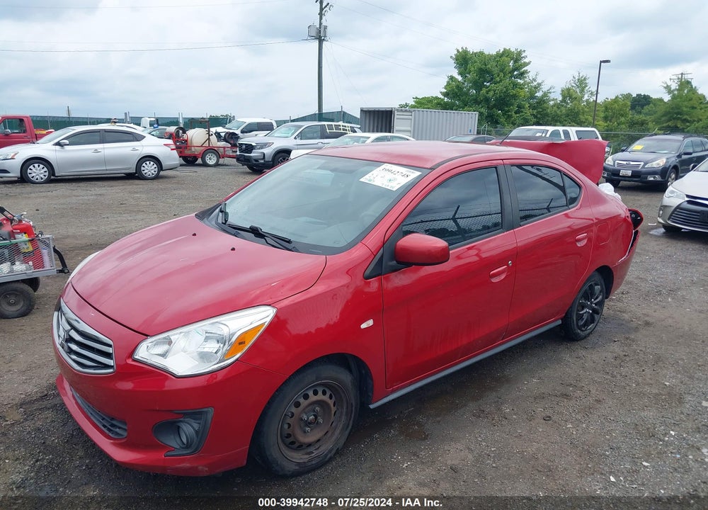 2019 MITSUBISHI MIRAGE G4 ES VIN: ML32F3FJ9KHF00757
