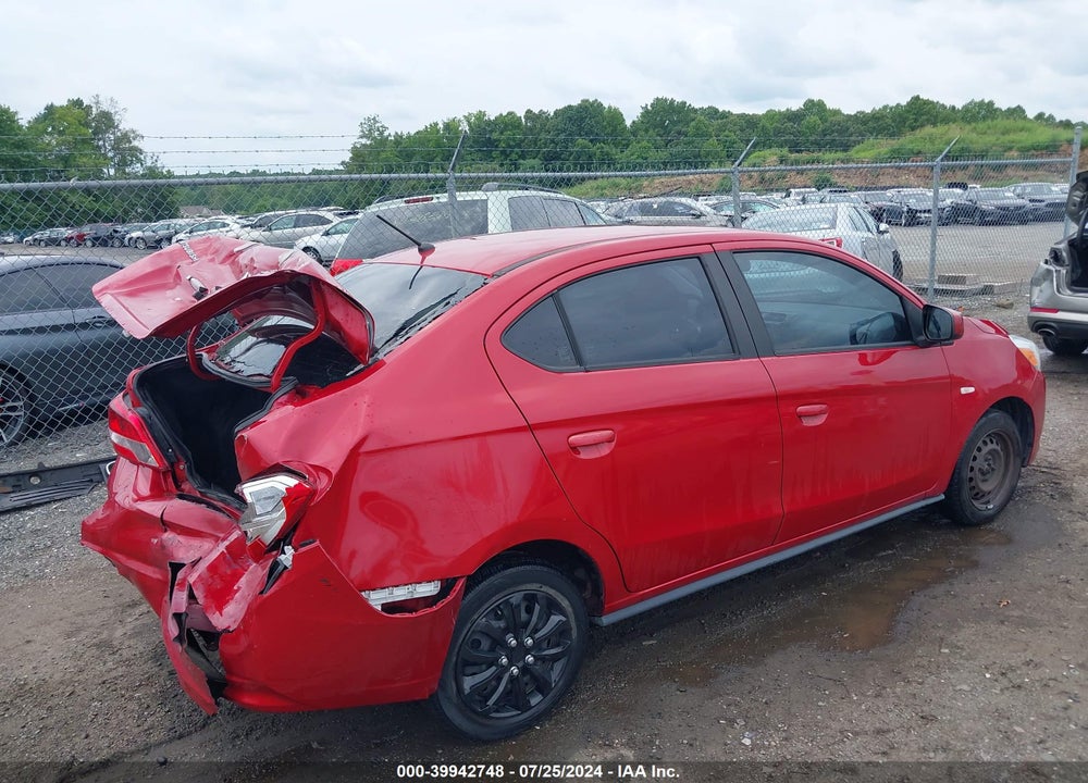 2019 MITSUBISHI MIRAGE G4 ES VIN: ML32F3FJ9KHF00757
