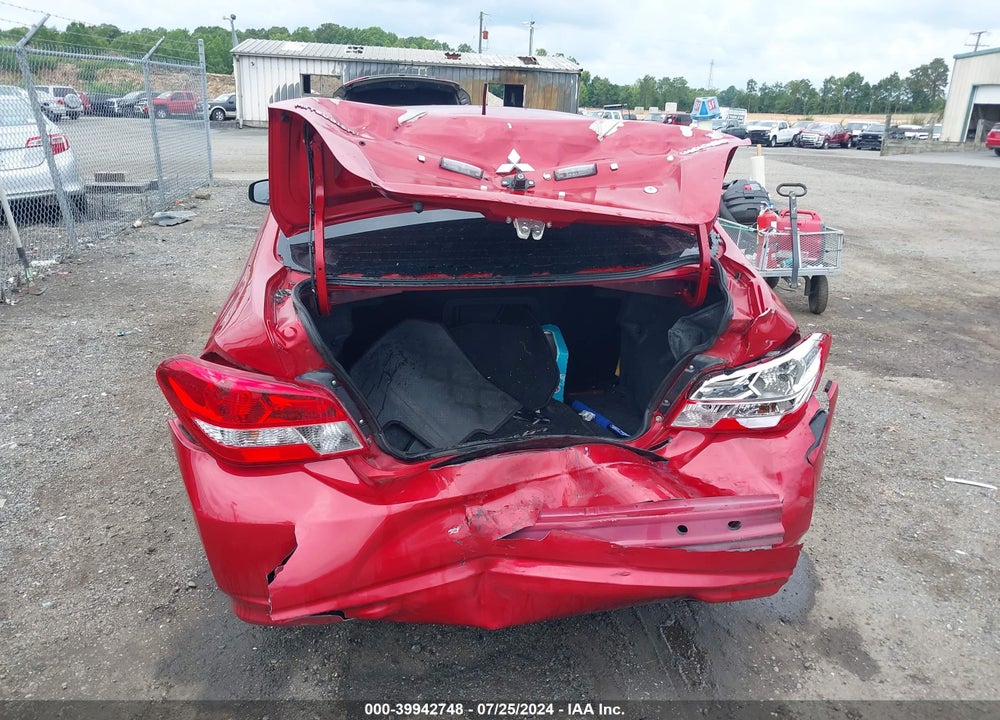 2019 MITSUBISHI MIRAGE G4 ES VIN: ML32F3FJ9KHF00757
