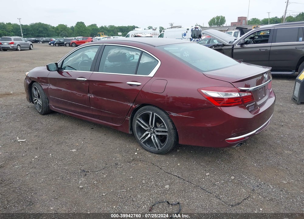2016 HONDA ACCORD SPORT VIN: 1HGCR2F50GA204093