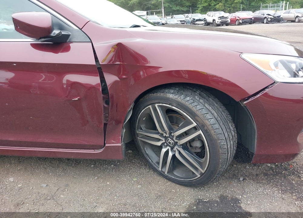 2016 HONDA ACCORD SPORT VIN: 1HGCR2F50GA204093