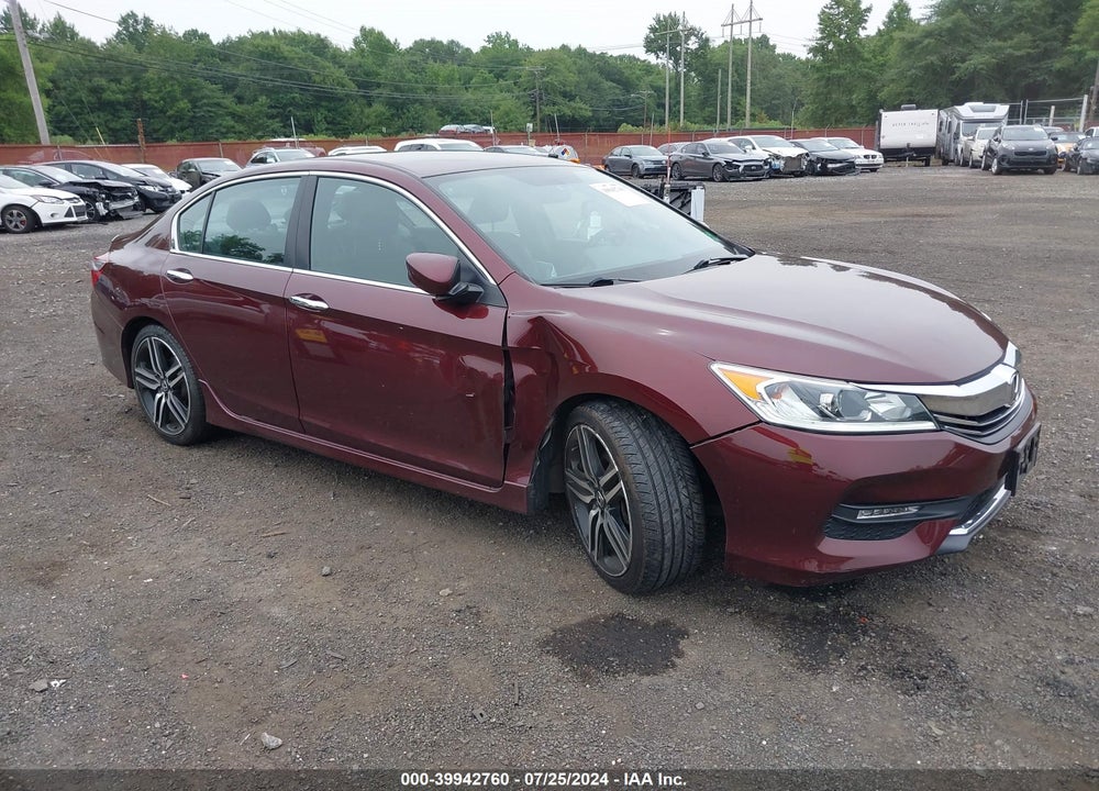2016 HONDA ACCORD SPORT VIN: 1HGCR2F50GA204093